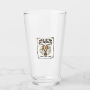 Verre Jésus Montgolfière Foi Jésus Montgolfière