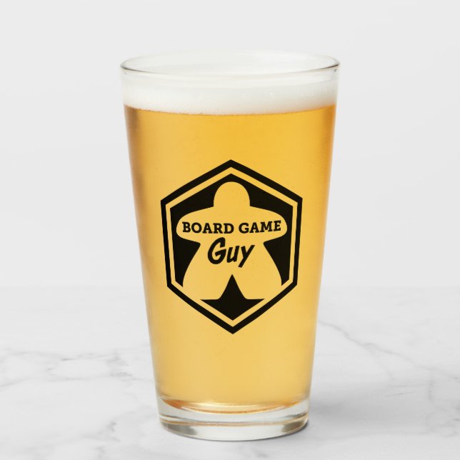 Verre Jeu de société Guy Tumbler (Devant (rempli))