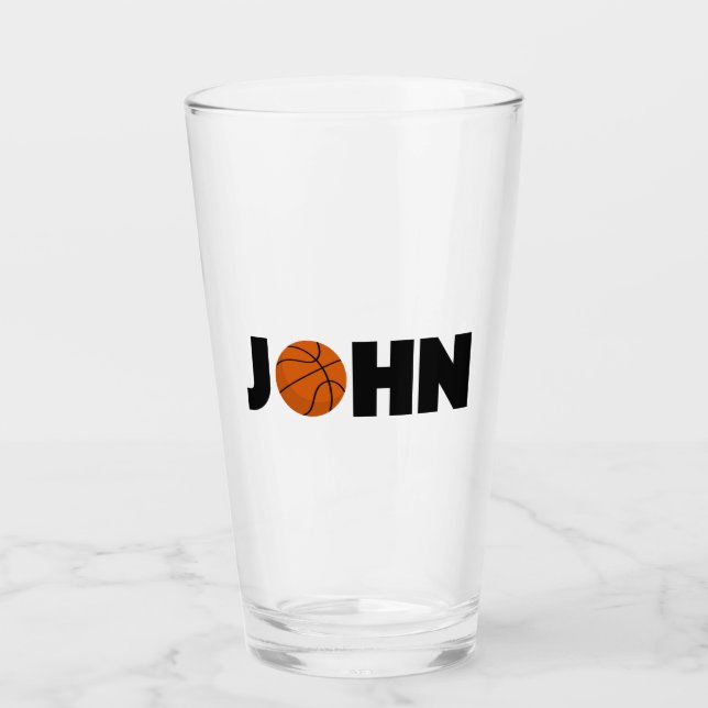 Verre John Basketball (Devant)