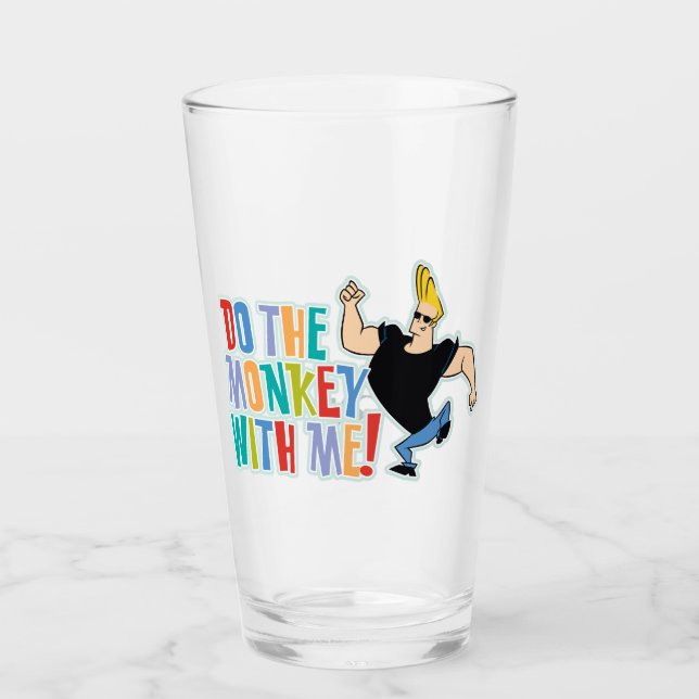 Verre Johnny Bravo (Devant)