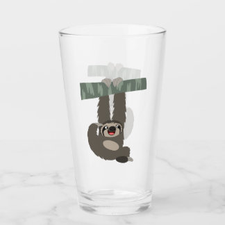 Verre Joli caricature molette à fentes à partir d'une ch