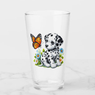 Verre Joli(e) ami(e) dalmate/papillon