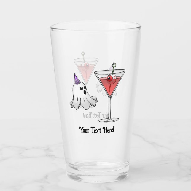 Verre Joli fantôme et cocktail effrayant (Devant)
