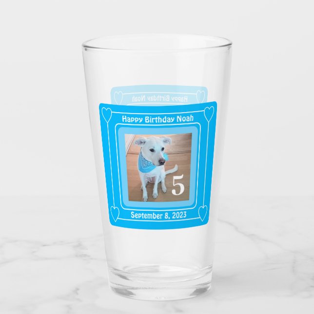 Verre Jolie photo Chien Chien Chien Chien Chien Chien Ch (Devant)