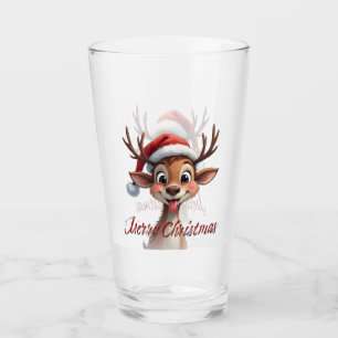 Verre Jolis rennes souhaitant un joyeux Noël