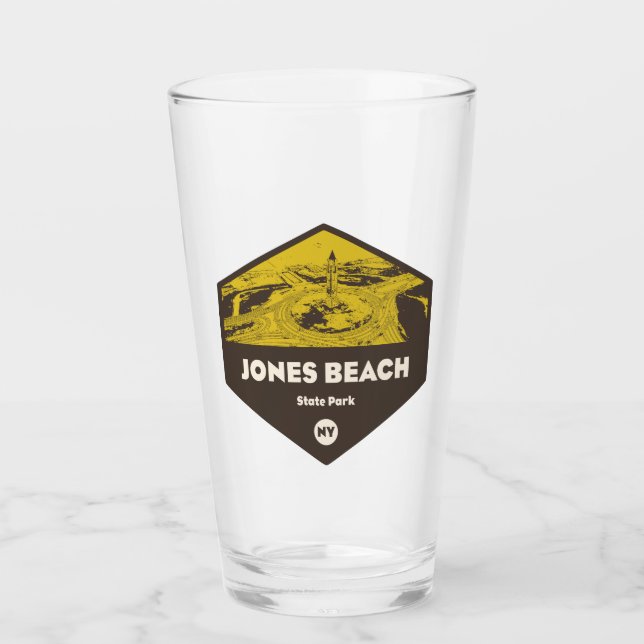 Verre Jones Beach State Park New York (Devant)