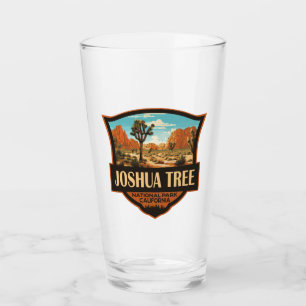 Verre Joshua Tree National Park Illustration Retro