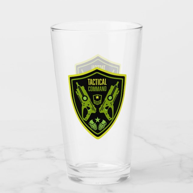 Verre Jouet Jouet Jeu de canon Bataille (Devant)