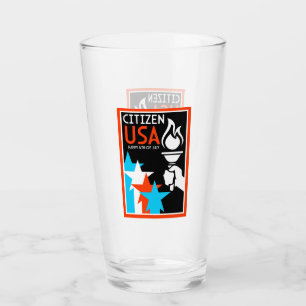 Verre Jour de l'indépendance américaine