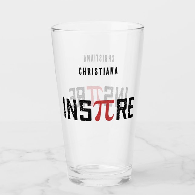 Verre Jour InsPire personnalisé | Joyeux cadeau de jour  (Devant)