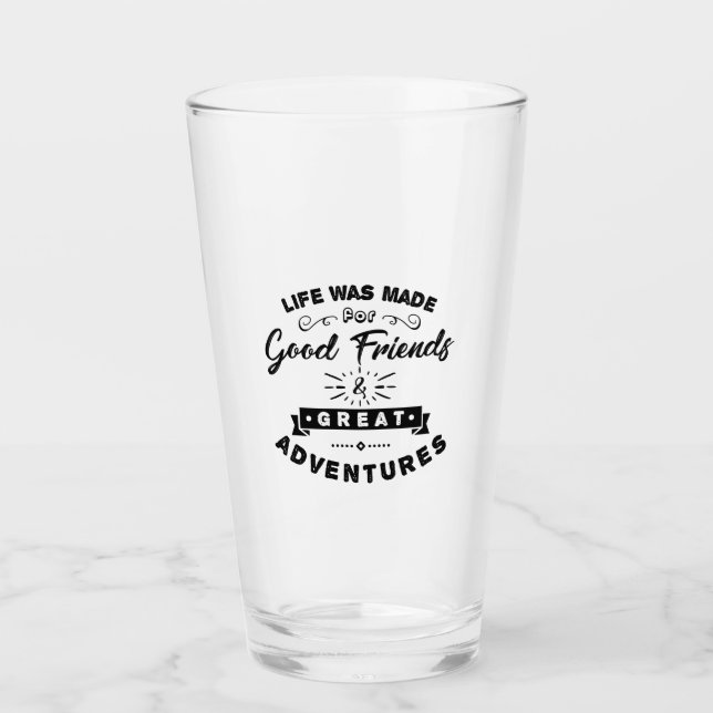 Verre Journée de l'amitié grande aventure (Devant)