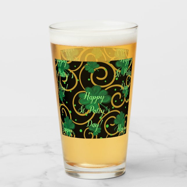 Verre Joyeuse St. Patrick  (Devant (rempli))