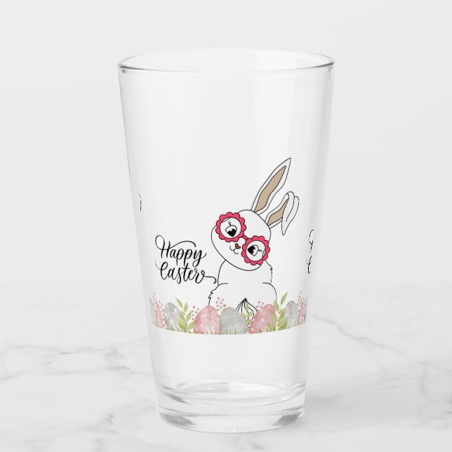 Verre Joyeuses Pâques (Devant)