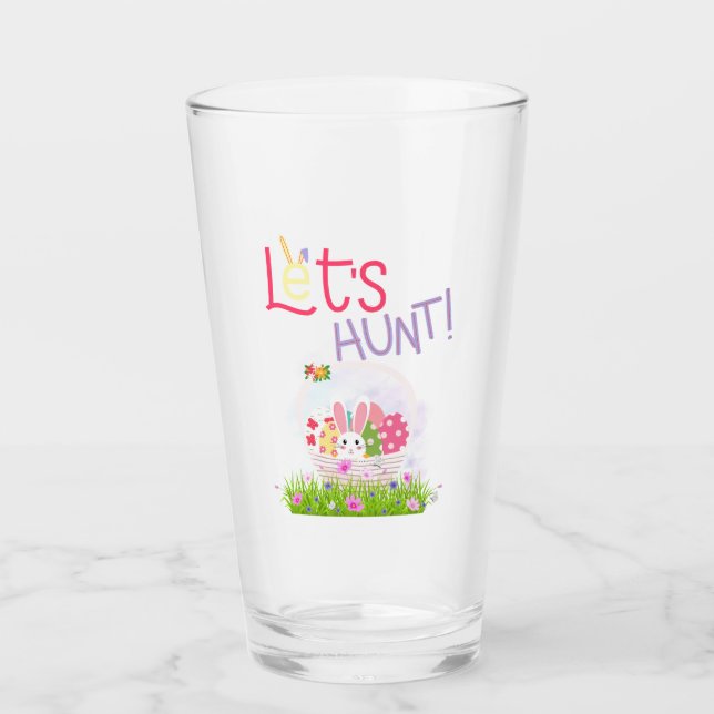 Verre Joyeuses Pâques (Devant)