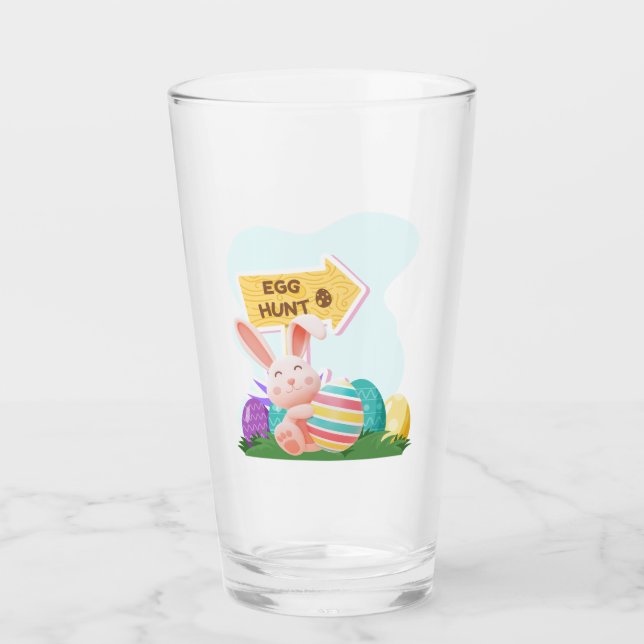 Verre Joyeuses Pâques (Devant)