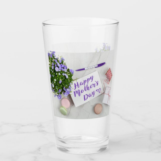 VERRE JOYEUX JOUR DE MÈRE (Devant)
