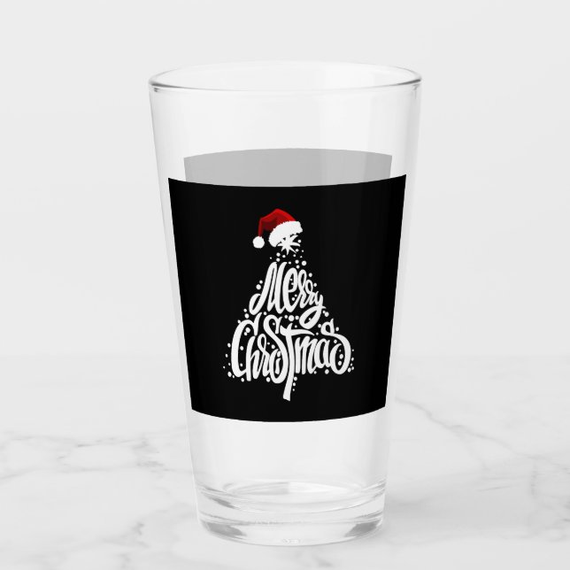Verre Joyeux Noël (Devant)