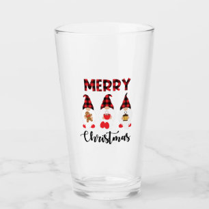 Verre Joyeux Noël - Buffalo nus plaid