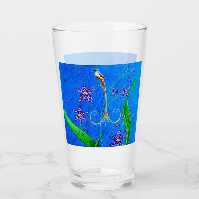Verre Joyeux ornithologie hawaïenne (Devant)