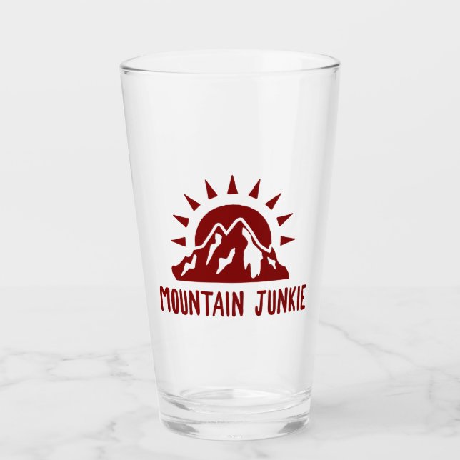 Verre Junkie de montagne (Devant)
