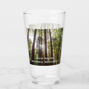 Verre Jusqu'aux séquoias le matin