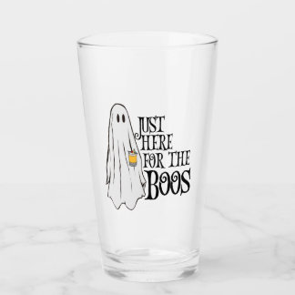 Verre Juste ici pour la bière Boos Halloween