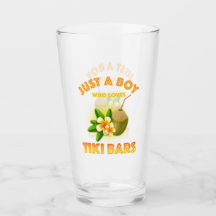 Verre Juste Un Garçon Qui Aime Les Bars Tiki