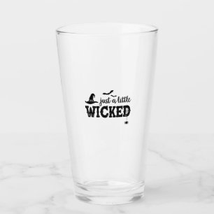 Verre Juste un peu de chemise Halloween méchante pour fe