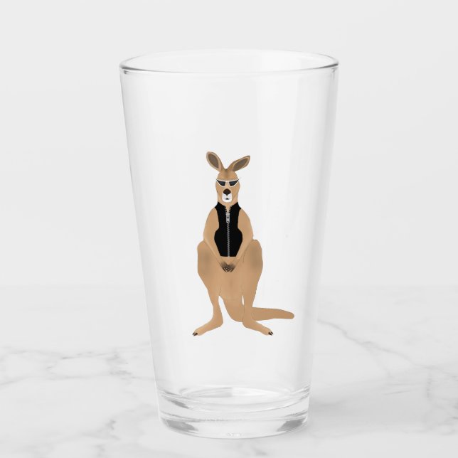 Verre Kangaroo Kool Glass (Devant)