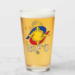 Verre Kapwa (écriture Baybayin)