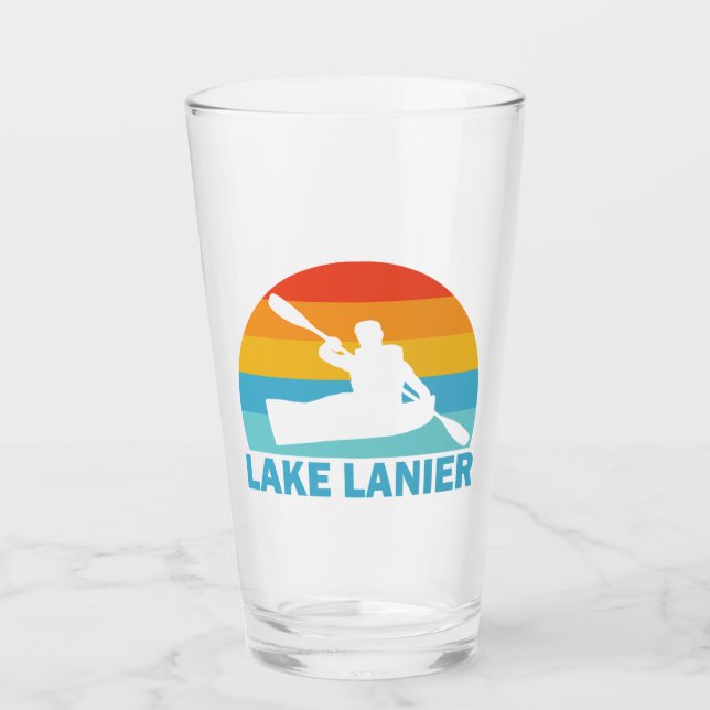 Verre Kayak Lac Lanier Géorgie (Devant)