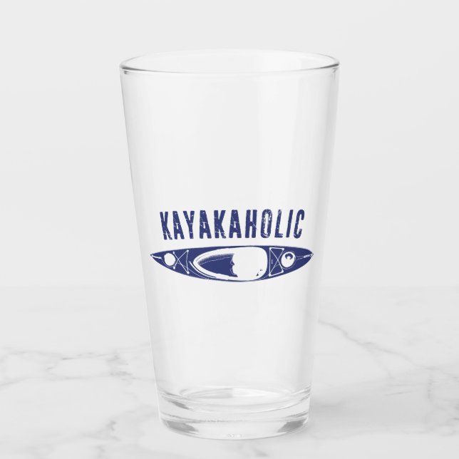 Verre Kayakaholic (Devant)