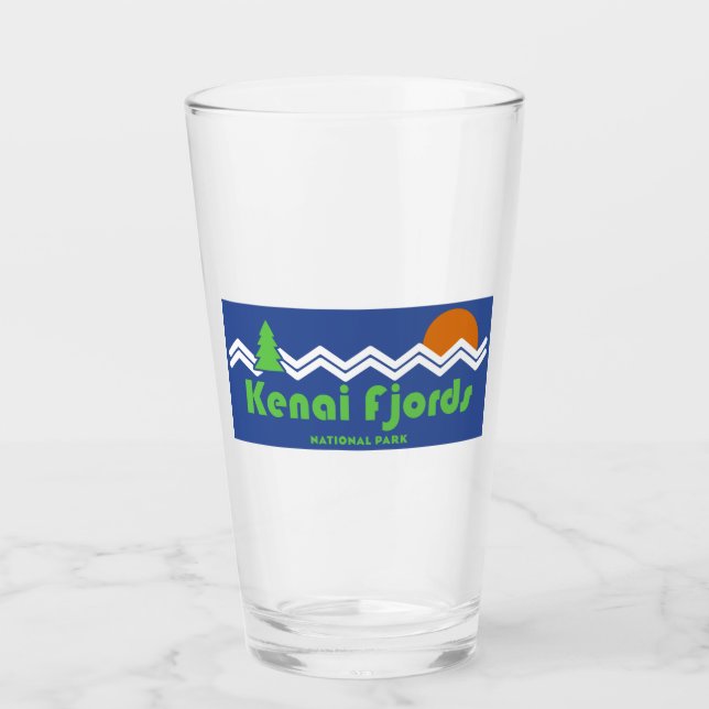 Verre Kenai Fjords National Park Retro (Devant)