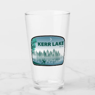 Verre Kerr Lake Virginie Caroline du Nord Deer