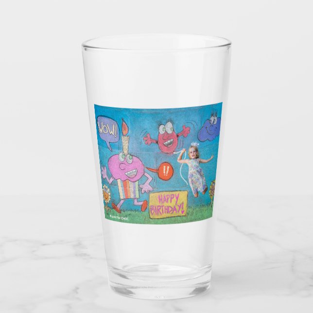 Verre KidsArt for CHOC - Célébration d'anniversaire (Devant)