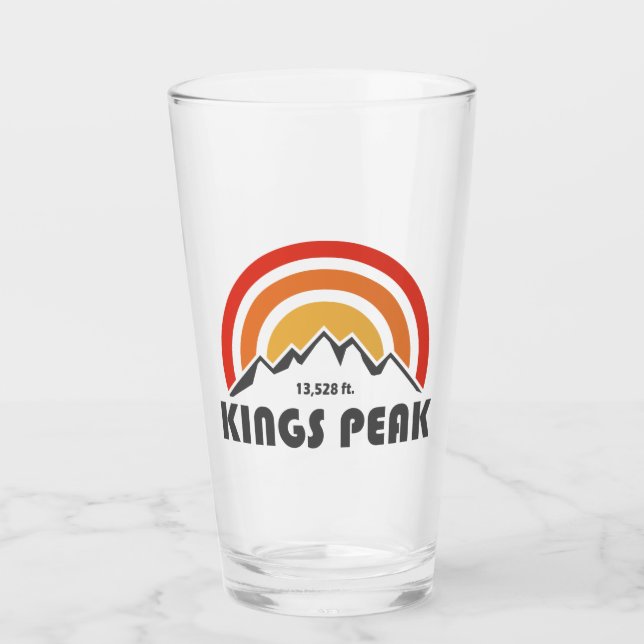 Verre Kings Peak, Utah (Devant)