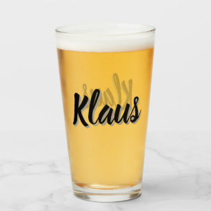 Verre Klaus Nom D'Homme,