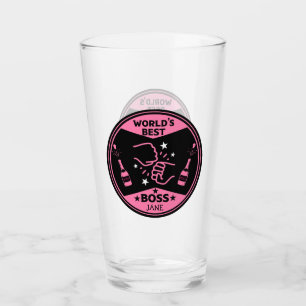 Verre La femme la plus grande patronne du monde