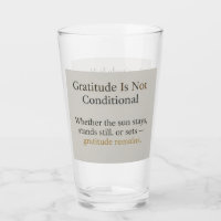 La gratitude demeure : chaque rythme de la vie, un