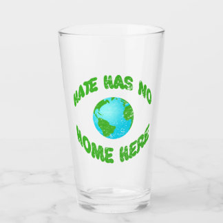 Verre La Haine N'A Pas De Maison Sur Terre