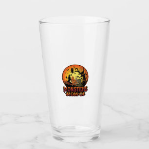 Verre La maman des monstres Halloween squelette citrouil