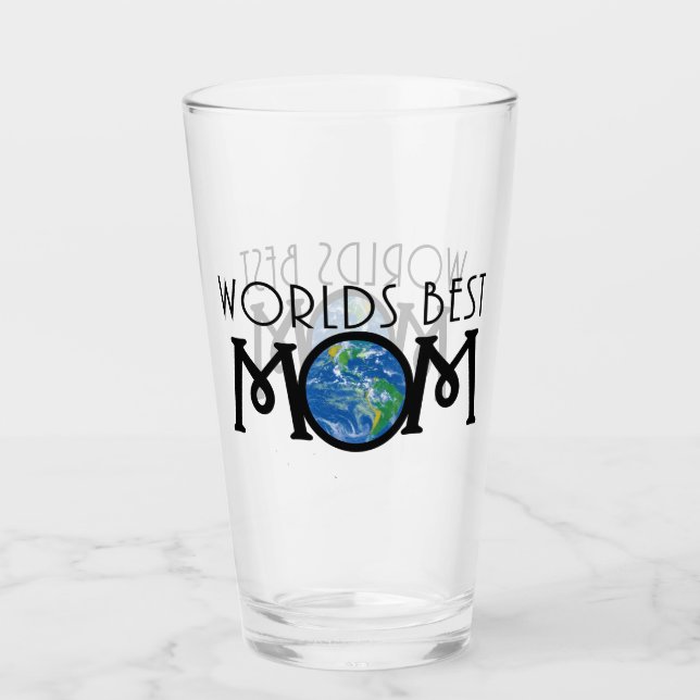 Verre La Meilleure maman de Worlds (Devant)