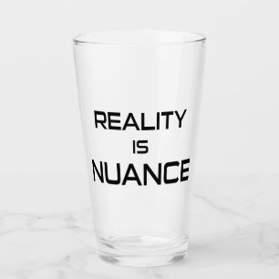 Verre La Réalité Est La Nuance