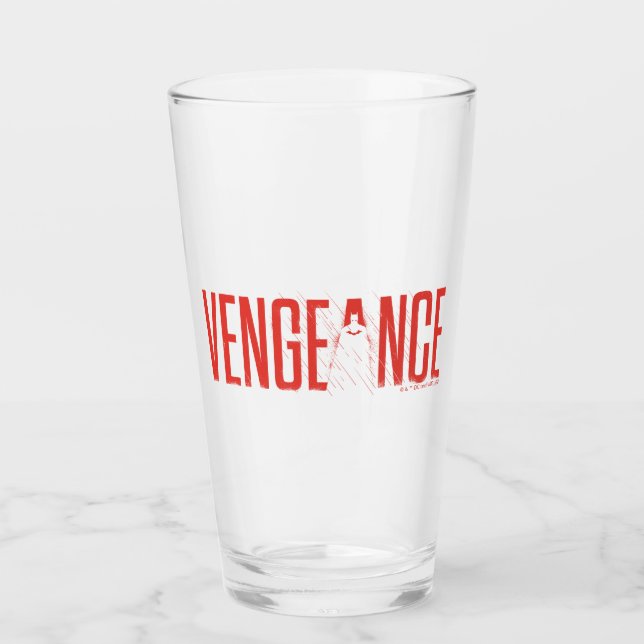 Verre La silhouette Batman Vengeance (Devant)