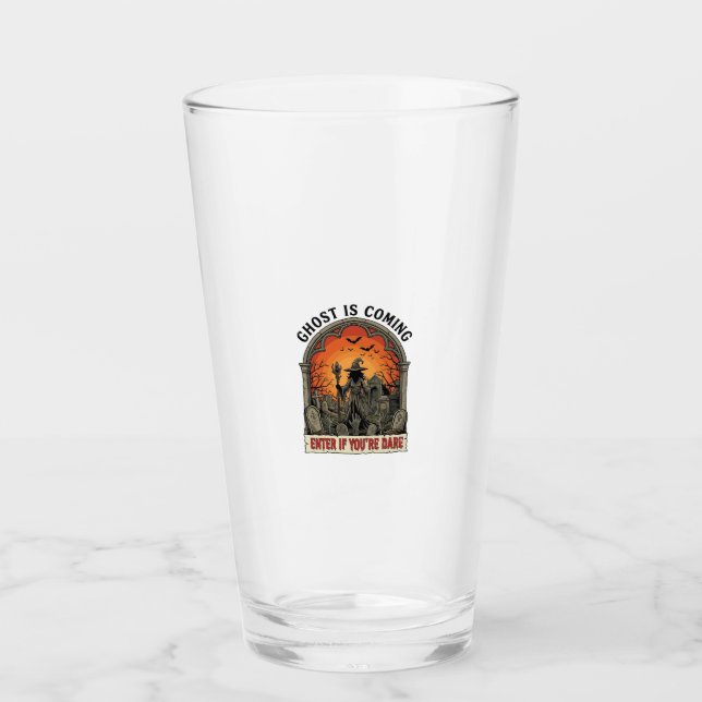 Verre La sorcière du cimetière de fantômes arrive Zombie (Devant)