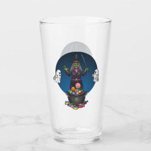 Verre La Sorcière Verte et les Fantômes Halloween
