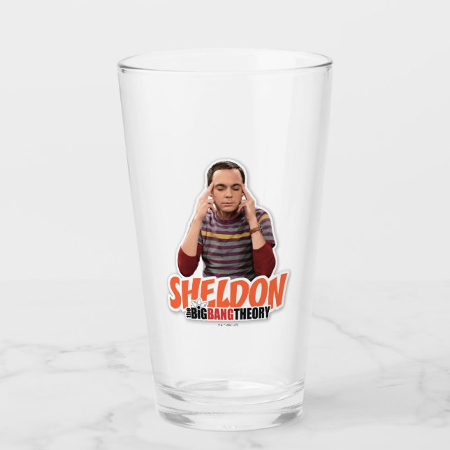 Verre La théorie du Big Bang | Sheldon (Devant)