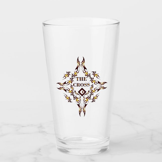Verre La vaisselle de boisson The Cross (Devant)