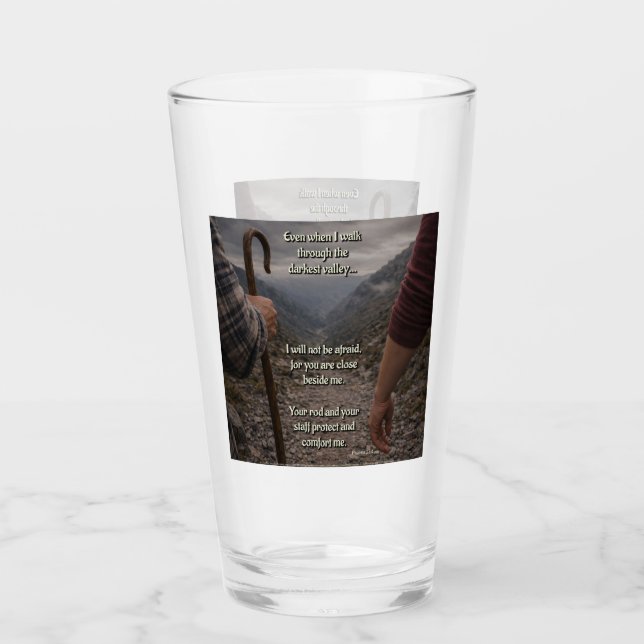 Verre La vallée la plus sombre (Devant)