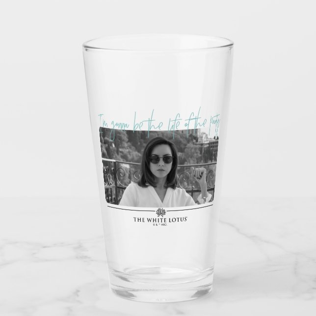 Verre La vie du Parti - Le Lotus Blanc (Devant)